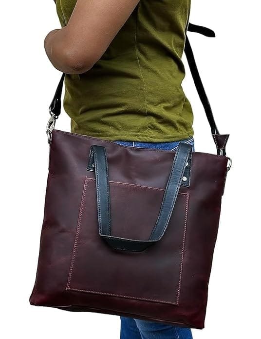 Leather Tote Handbags & Shoulder Sling Bags For Women